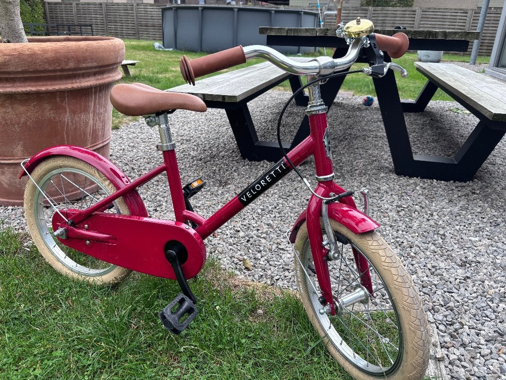 Veloretti Maxi Kinderfiets 16 inch - Rood - Kids 3-6 jaar, Enlèvement, Comme neuf, 16 pouces, Veloretti