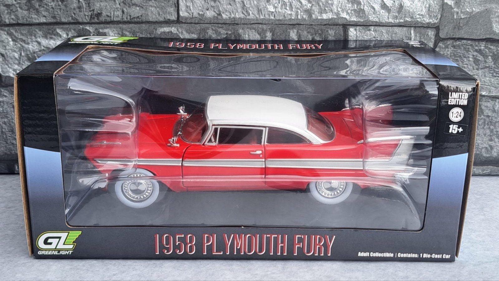 Plymouth fury Christine 1/24ème, Neuf, Autres marques, Enlèvement ou Envoi, Voiture
