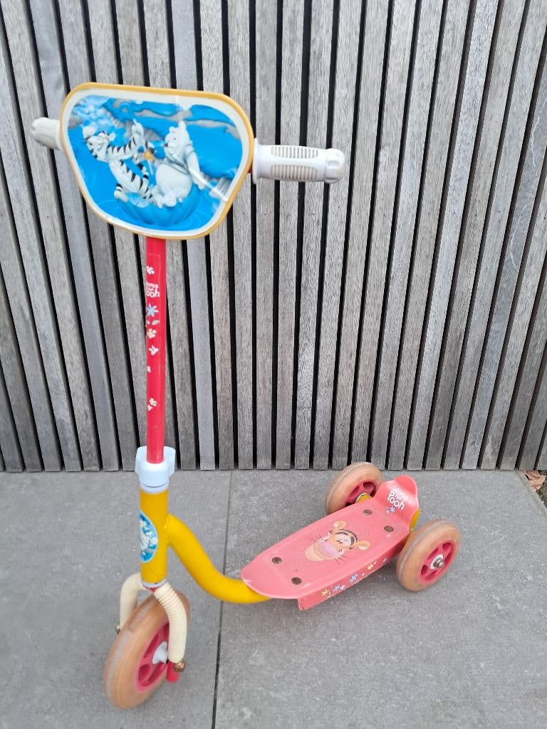 Step Winie de Pooh, Fietsen en Brommers, Steps, Ophalen, Gebruikt, Gewone step, Winie de pooh