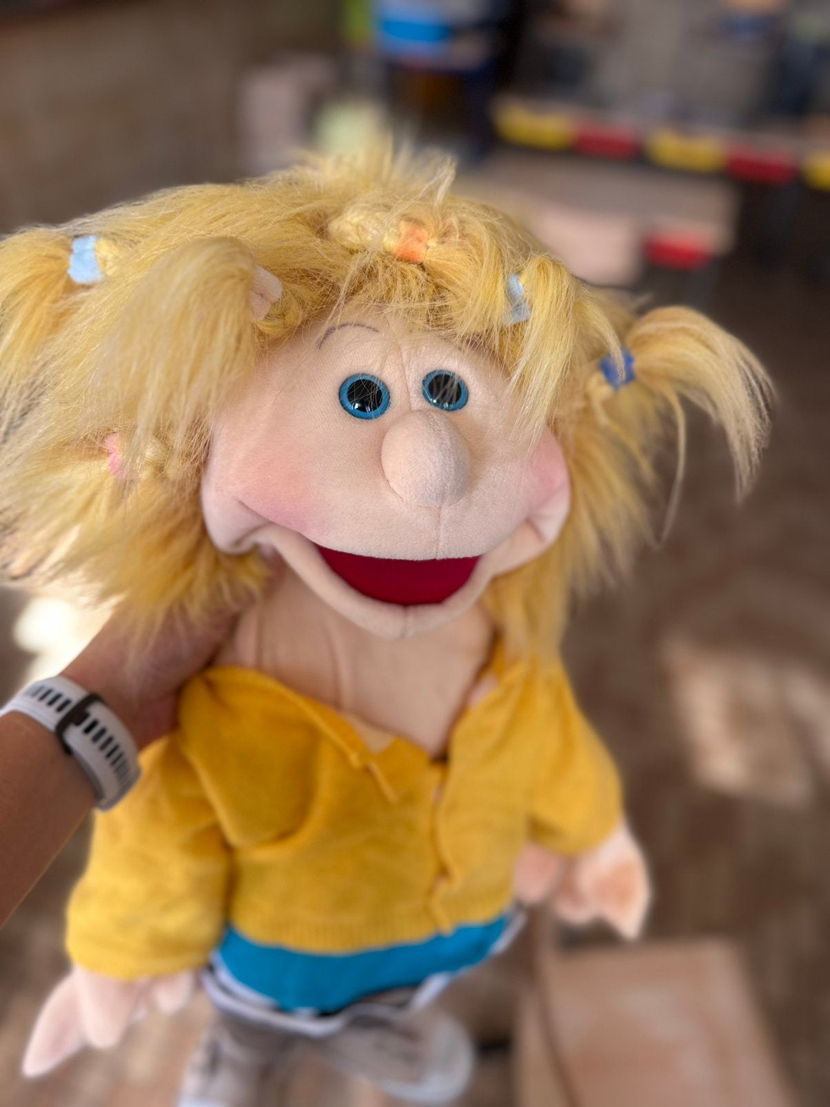 Handpop, Ophalen, Zo goed als nieuw