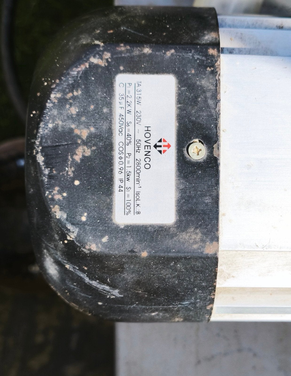 Elektrische motor., Doe-het-zelf en Bouw, Ophalen, Zo goed als nieuw