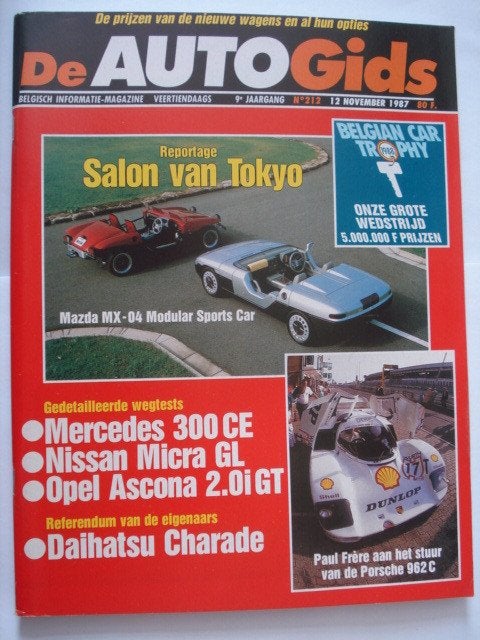AutoGids 212, Verzenden, Zo goed als nieuw, Algemeen