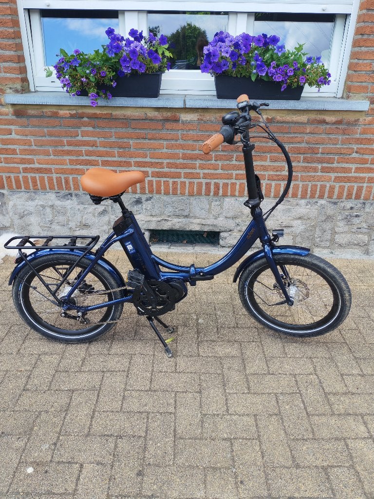 Vélo électrique pliant O2Feel iPeps Fold Up 5.1 bleu, Enlèvement, Utilisé, 30 à 50 km par batterie, Autres marques