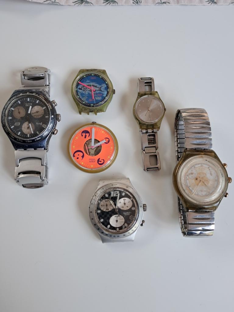 montres Swatch, Bijoux, Sacs & Beauté, Enlèvement ou Envoi