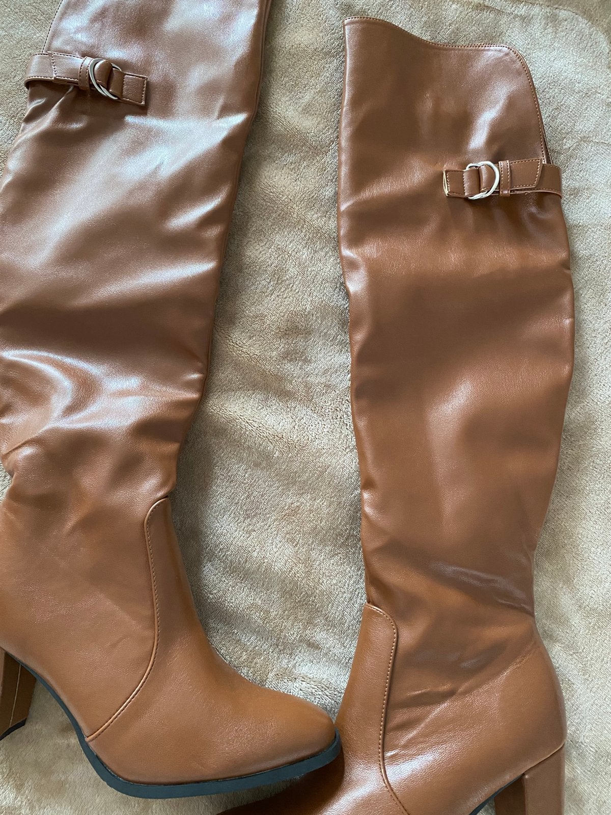 Cuissardes camel taille 39, Neuf, Enlèvement ou Envoi, Autres couleurs, Bottes hautes
