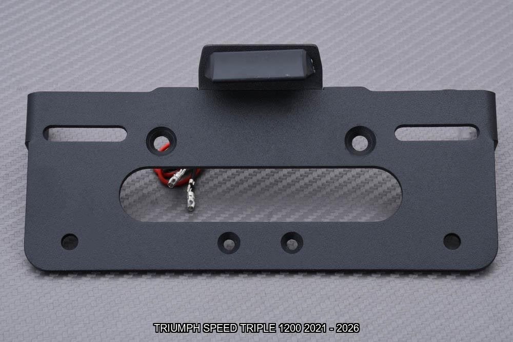 Kentekenplaathouder TRIUMPH SPEED TRIPLE 1200 2021 - 2026, Ophalen of Verzenden, Nieuw