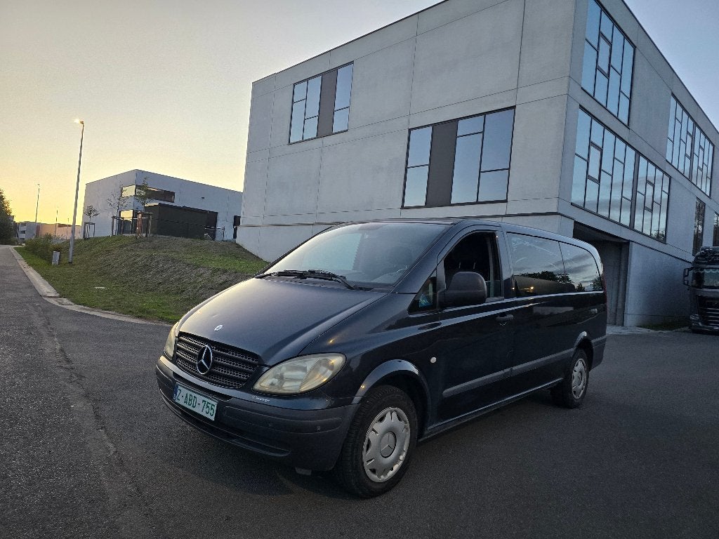 Mercedes Vito dubbel Cabine 2.2cdi - 110KW - 01/2008 - AIRCO, Autos, Achat, 110 kW, Entreprise, Boîte manuelle