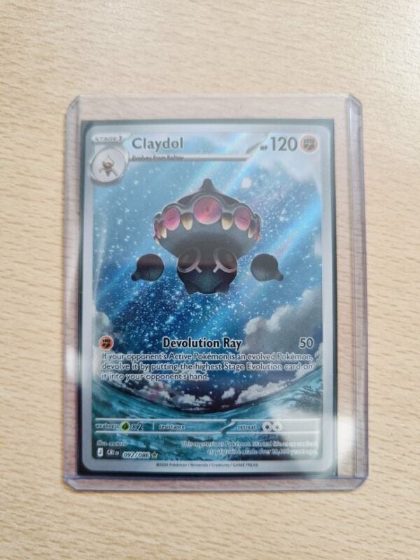 Claydol | Chaos Rising | Illustration Rare, Ophalen, Nieuw, Losse kaart, Foil