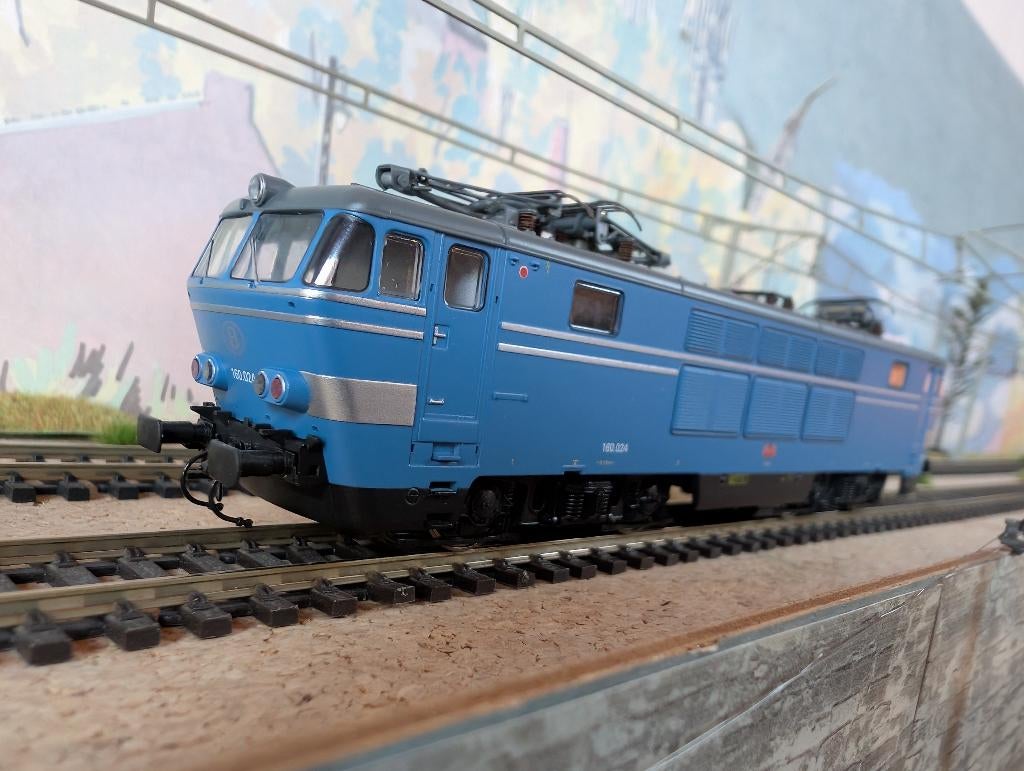 NMBS SNCB | Vitrains | HLE 16 | Blauw | DC Analoog |, Hobby en Vrije tijd, Modeltreinen | H0, Overige merken, Gebruikt, Ophalen of Verzenden