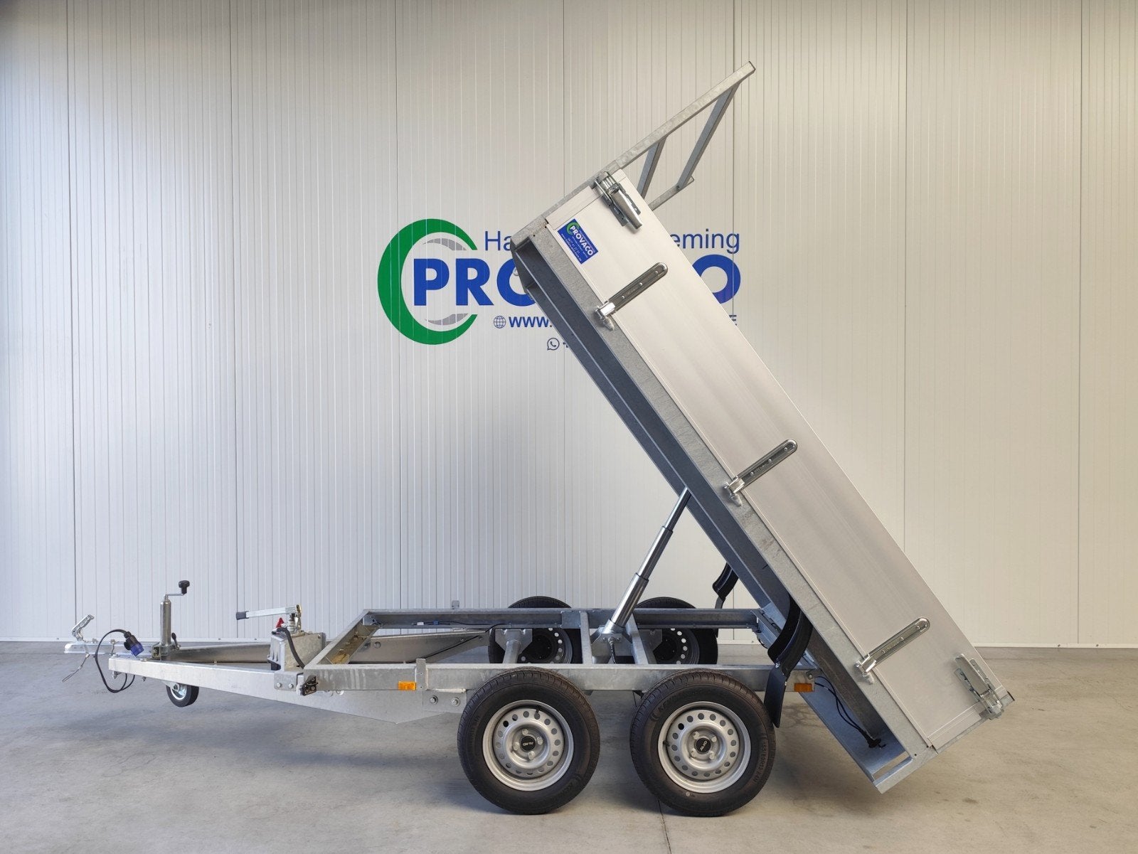 kipper 750kg • keuringsvrij • BW-TRAILERS • topkwaliteit, Enlèvement