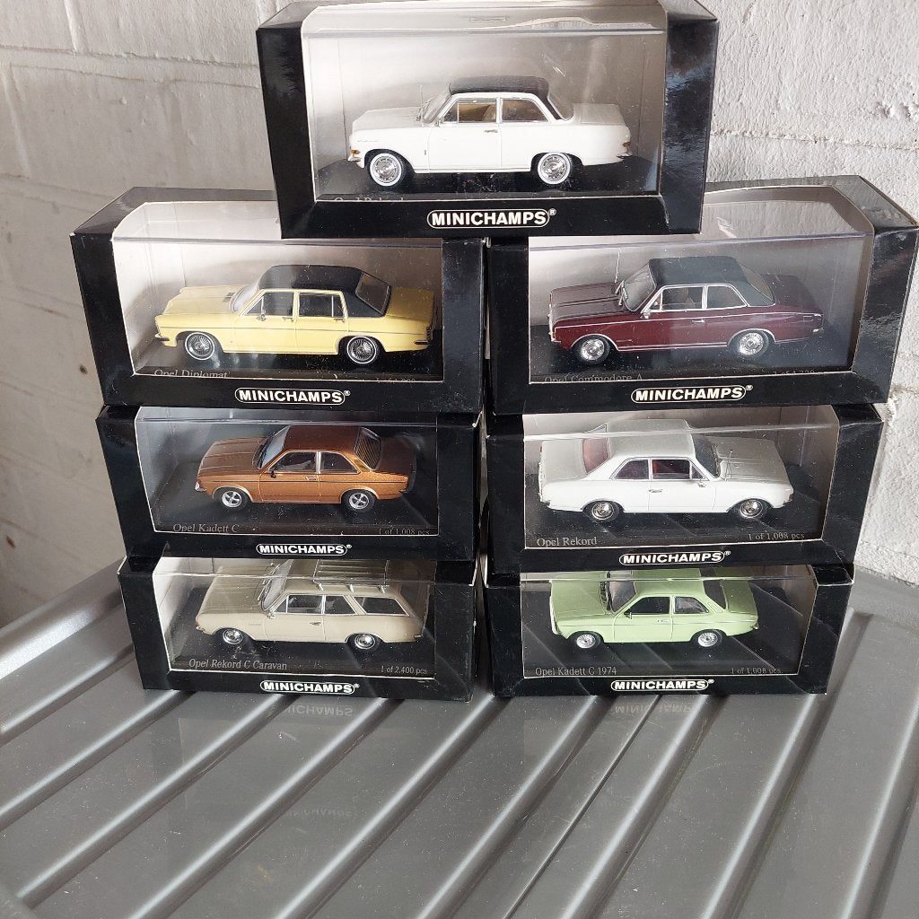 1/43 MINICHAMPS   OPEL, Ophalen of Verzenden, Zo goed als nieuw, Auto, MiniChamps