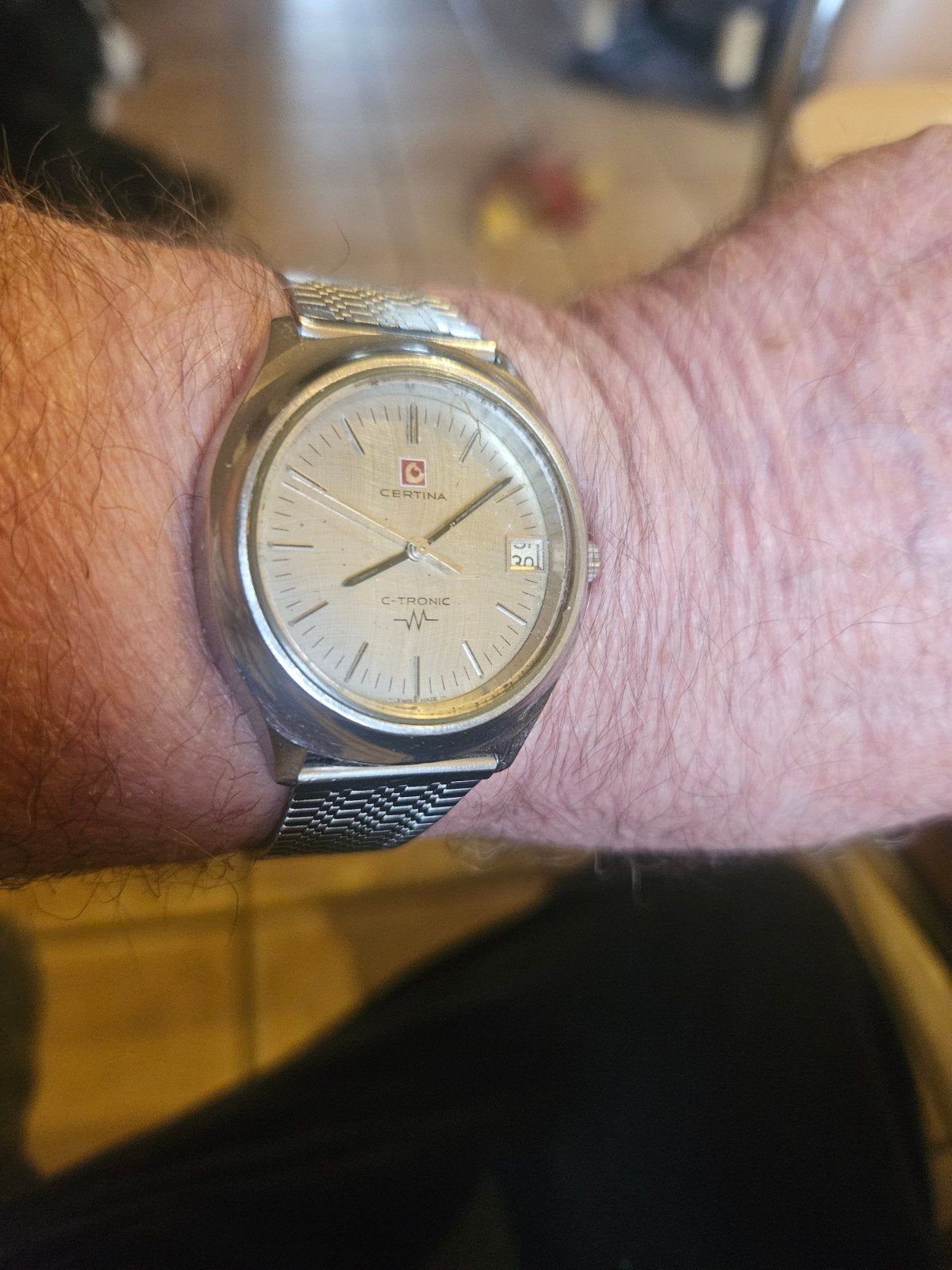 Montre Certina C-Tronic année 70, Enlèvement ou Envoi