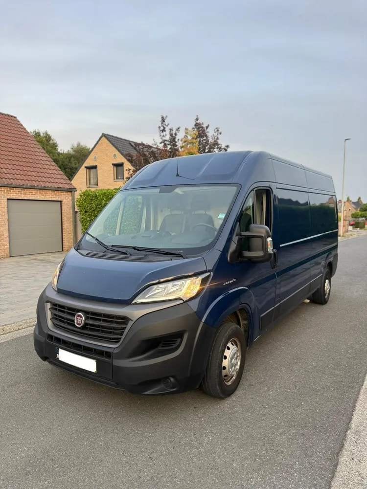FIAT Ducato 2.2, Auto's, Fiat, Start-stop-systeem, Blauw, Bedrijf, 103 kW
