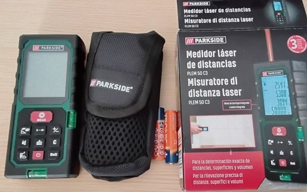⭐️ Nieuwe PARKSIDE laserafstandsmeter van 50 meter ⭐️, Ophalen of Verzenden, Nieuw, Knutselwerk, Overige merken
