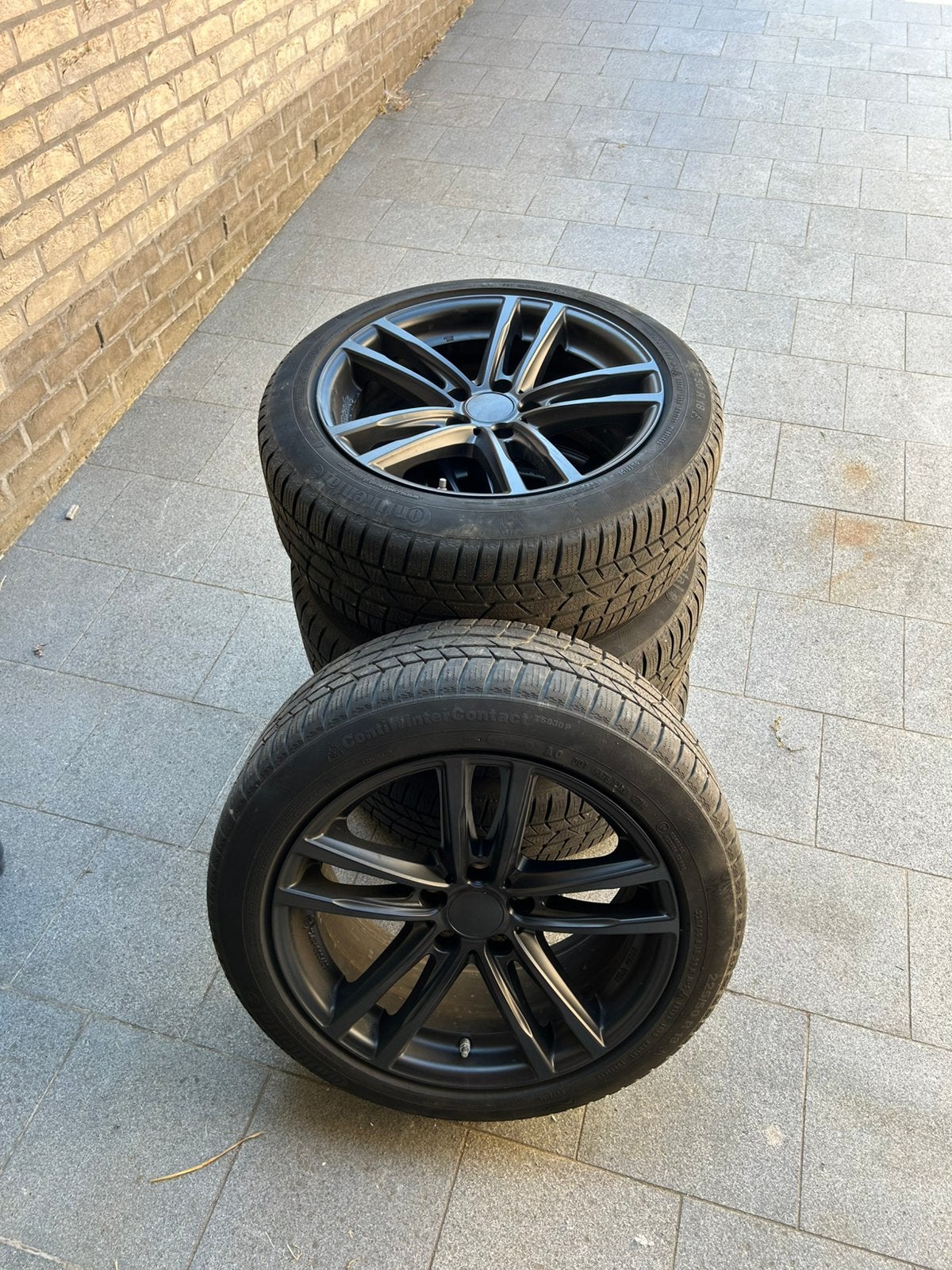 Jantes BMW GT3 avec pneu Continental Winter 225/50/18, Autos : Pièces & Accessoires, Pneus & Jantes, Pneus et Jantes, Pneus hiver