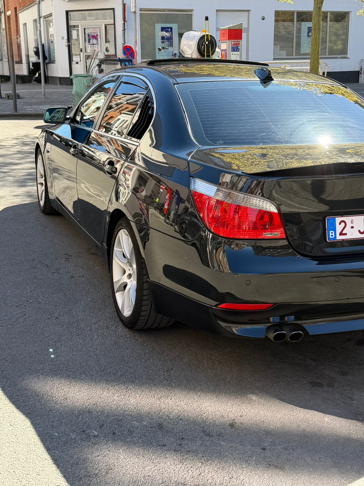 BMW 520i essence 2.2 177, Autos, BMW, Beige, Entreprise, 5 places, Automatique