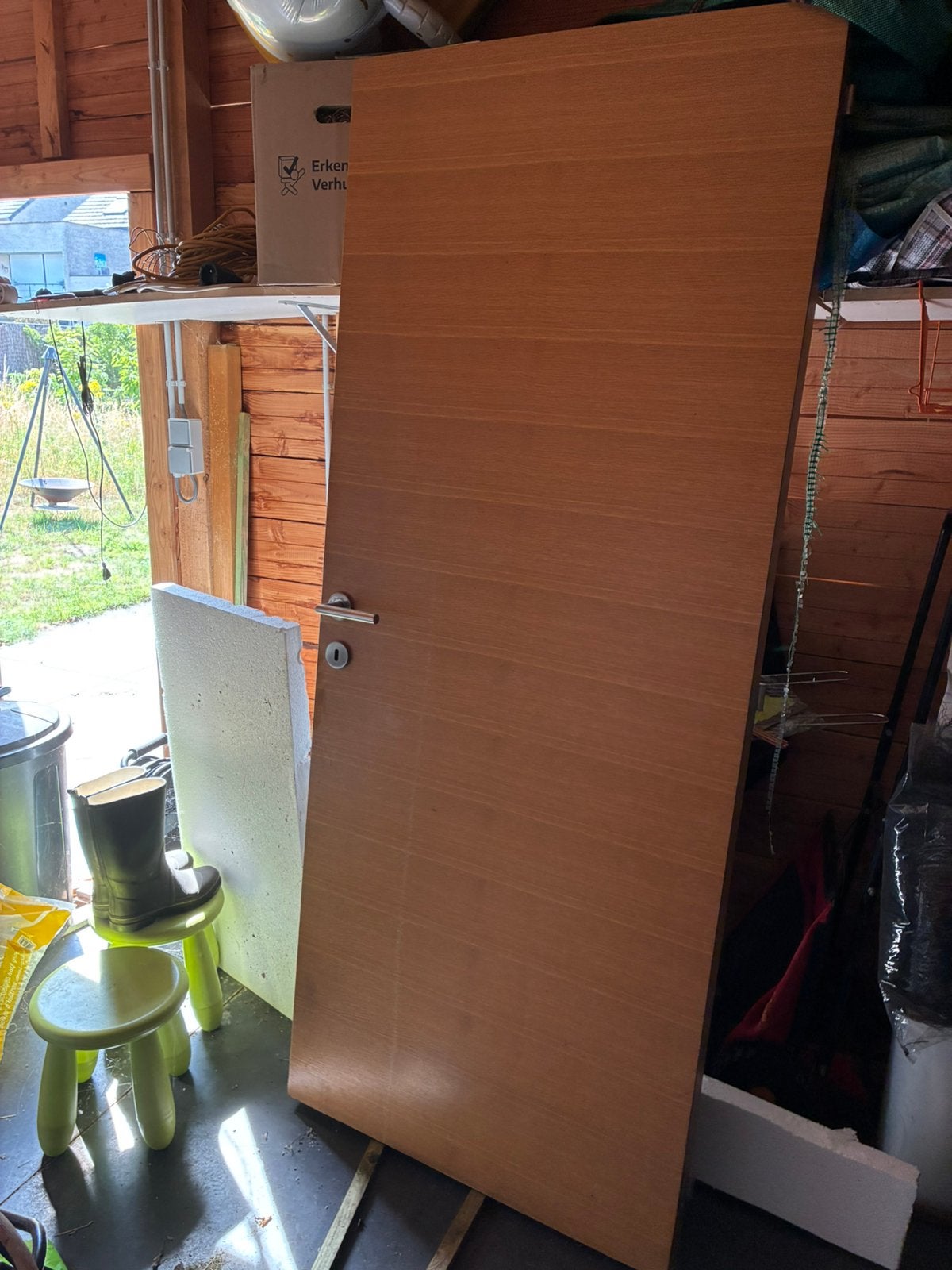 Binnendeur, Doe-het-zelf en Bouw, Deuren en Vliegenramen, Ophalen, Hout, Binnendeur