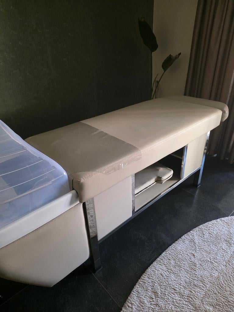 Premium Headspa Bed met accessoires + hoofdhuidcamera, Massage relaxant