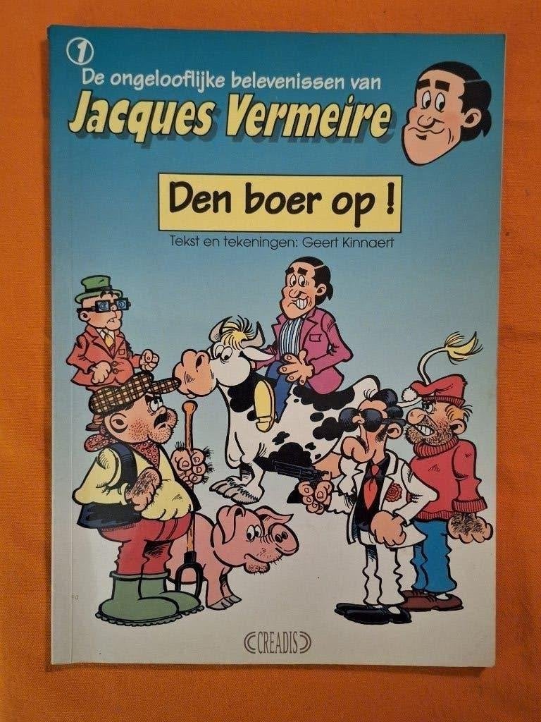 Jacques Vermeire 1: den boer op!, Eén stripboek, Ophalen, Zo goed als nieuw