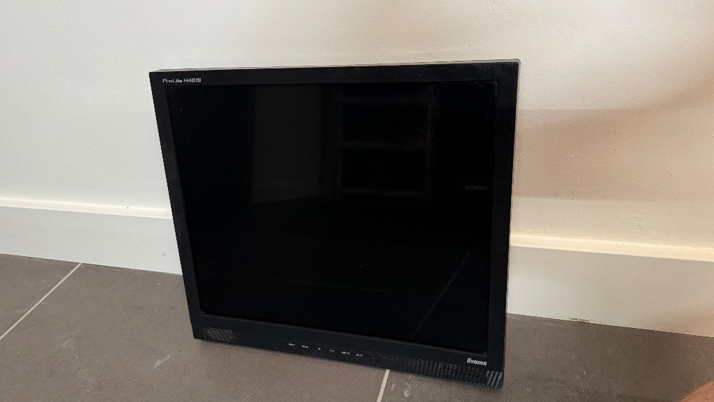 iiyama ProLite H481S-B 19" TFT-monitor, Gebruikt, Ophalen of Verzenden, Iiyama prolite, Overige typen