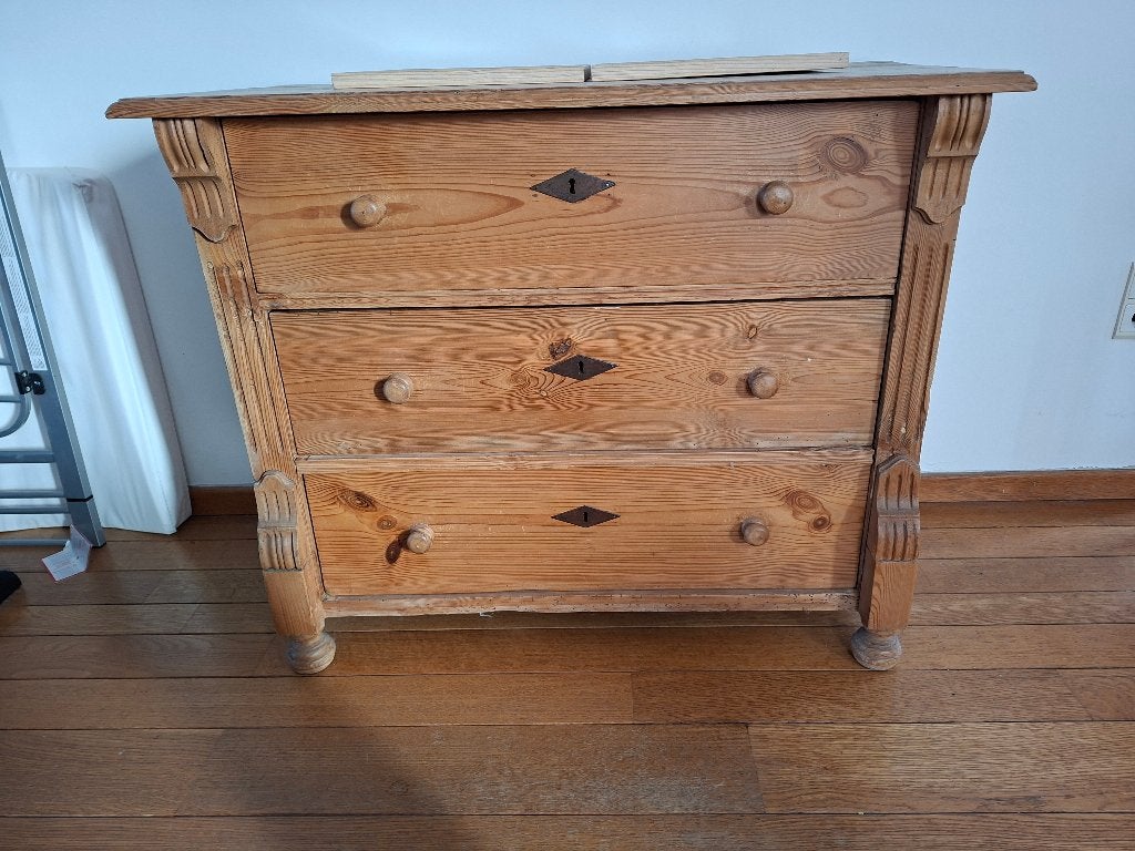 antieke kast, Ophalen