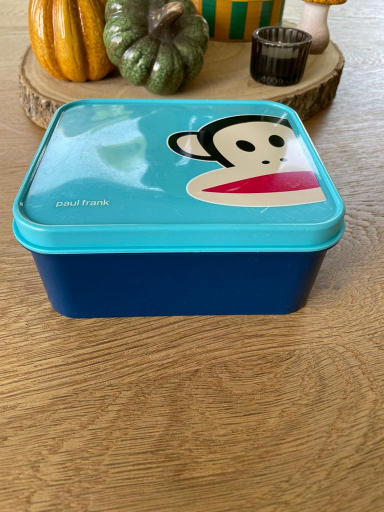 Brooddoos Paul Frank, Ophalen of Verzenden, Gebruikt, Blauw