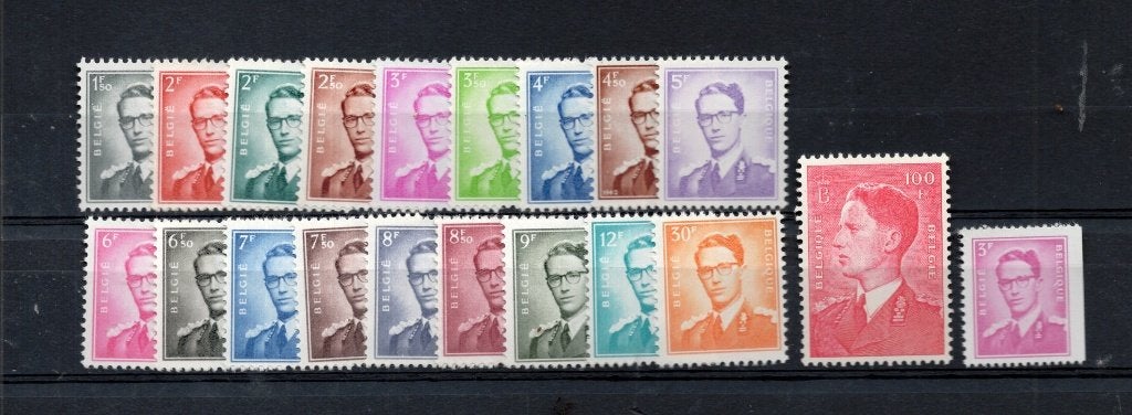 Belgique type Marchand 1953/66 MNH XX voir explication, Timbres & Monnaies, Envoi, Non oblitéré, Neuf