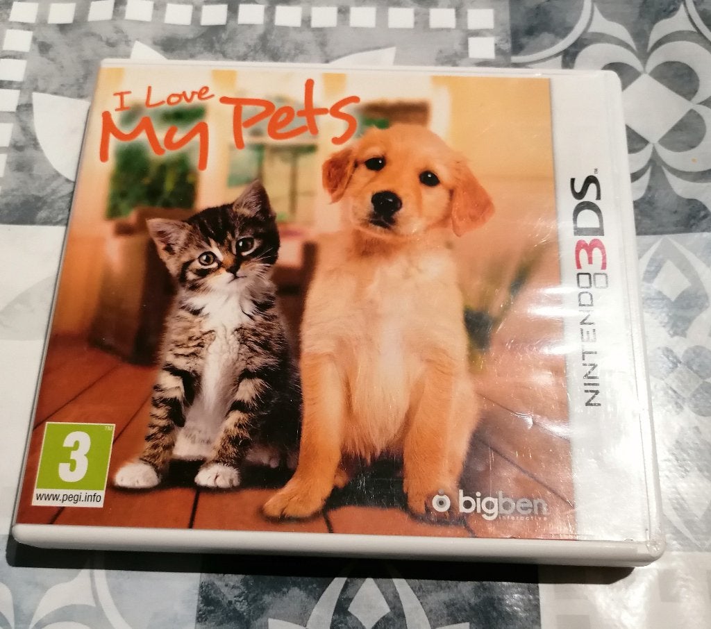 Nintendo 3DS spel: I love my pets, Games en Spelcomputers, Games | Nintendo 2DS en 3DS, Verzenden, 1 speler, Zo goed als nieuw
