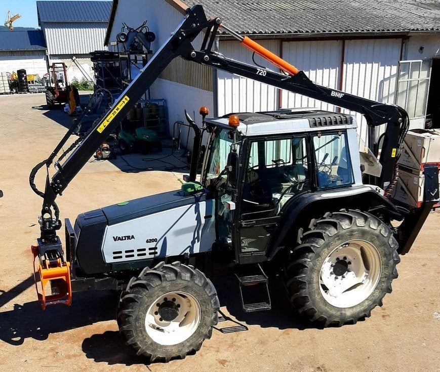 Grue forestière BMF 720 pour tracteur, Enlèvement, Cultures, Autres types