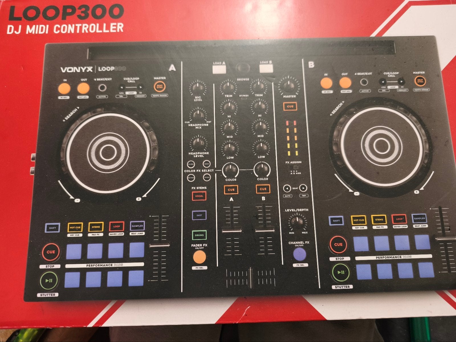VONIX LOOP300 DJ midi controller, Muziek en Instrumenten, Ophalen of Verzenden, Zo goed als nieuw, Overige merken