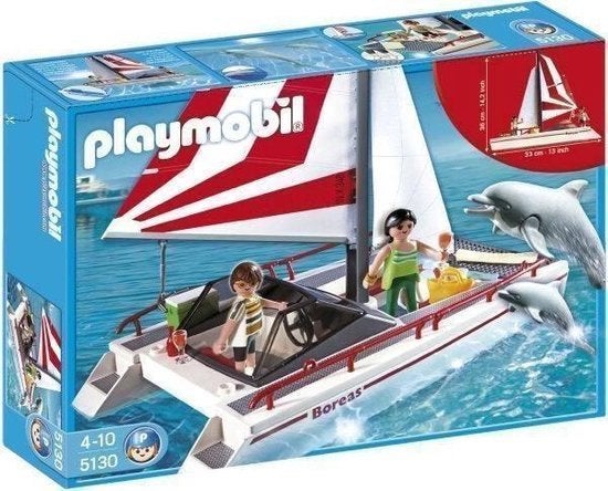 PLAYMOBIL 5130 - CATAMARAN (4+), Enfants & Bébés, Jouets | Playmobil, Enlèvement ou Envoi