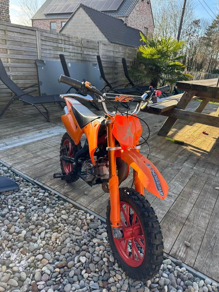 Pocket bike 50cc complet, Fietsen en Brommers, Brommers | Crossbrommers, Ophalen, Gebruikt, 50 cc, Overige merken