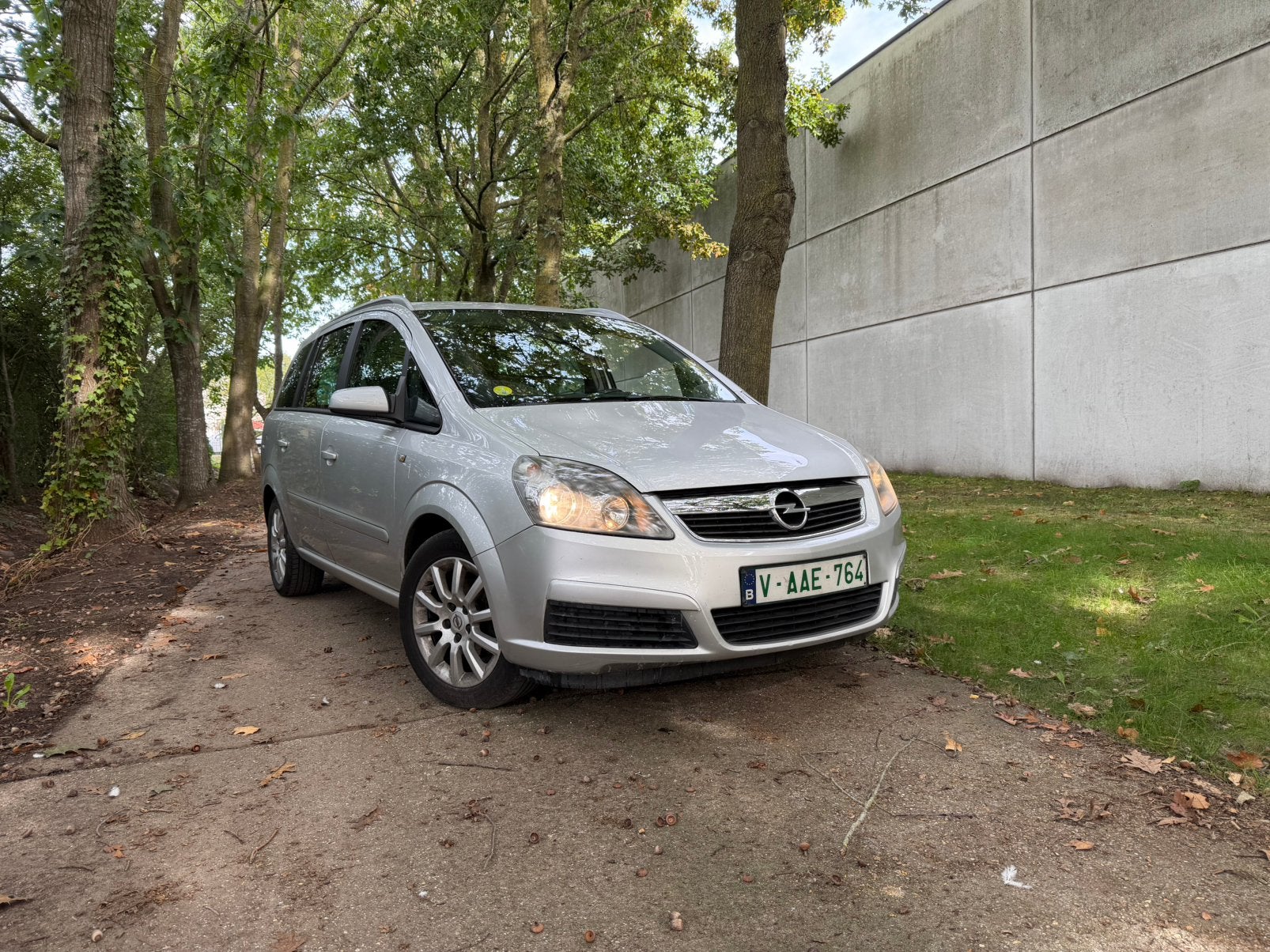 Opel Zafira 1.8 Benzine 7 plaats Gekeur met Roze formulier, Autos, Argent ou Gris, Achat, 7 places, Boîte manuelle