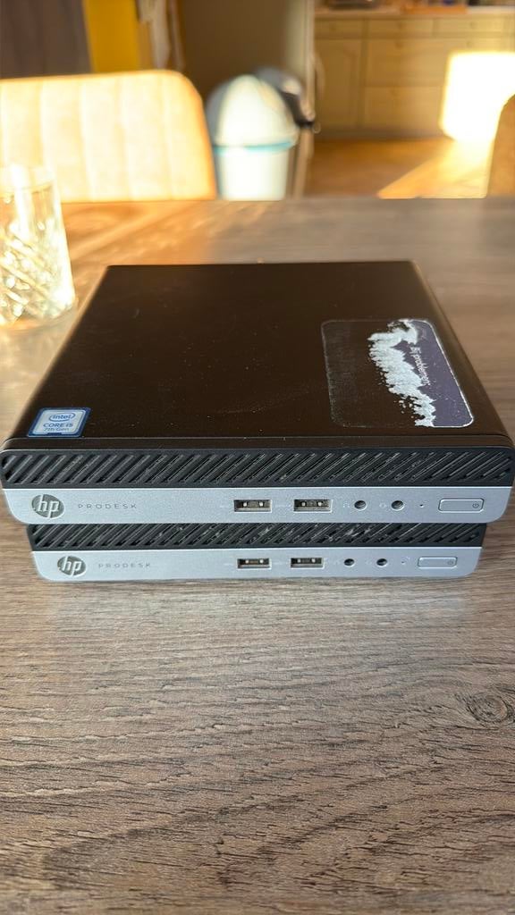 Hp prodesk 400 G3 mini 5 /15 nog beschikbaar, Enlèvement, Utilisé, SSD, Inconnu