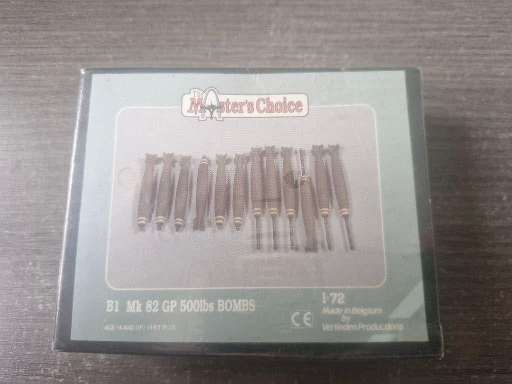 Master's Choice by Verlinden 1/72 B1 Mk82 GP 500lbs Bombs, Ophalen of Verzenden, Nieuw, 1:50 tot 1:144