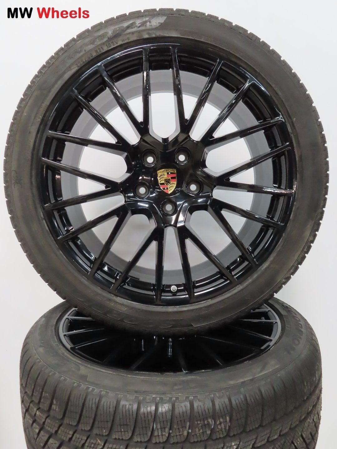 Originele Porsche 21 inch velgen Cayenne Coupe winterbanden, Gebruikt, -, 275 mm, -