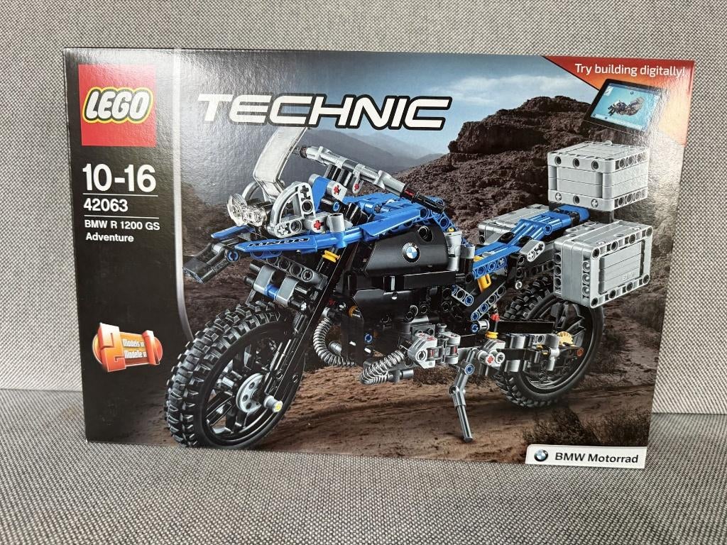 Lego Technic 42063 BMW moto, Neuf, Lego, Ensemble complet, Enlèvement