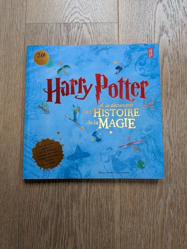 livre Harry Potter. À la découverte de l'histoire de la, Livres, Enlèvement, Utilisé