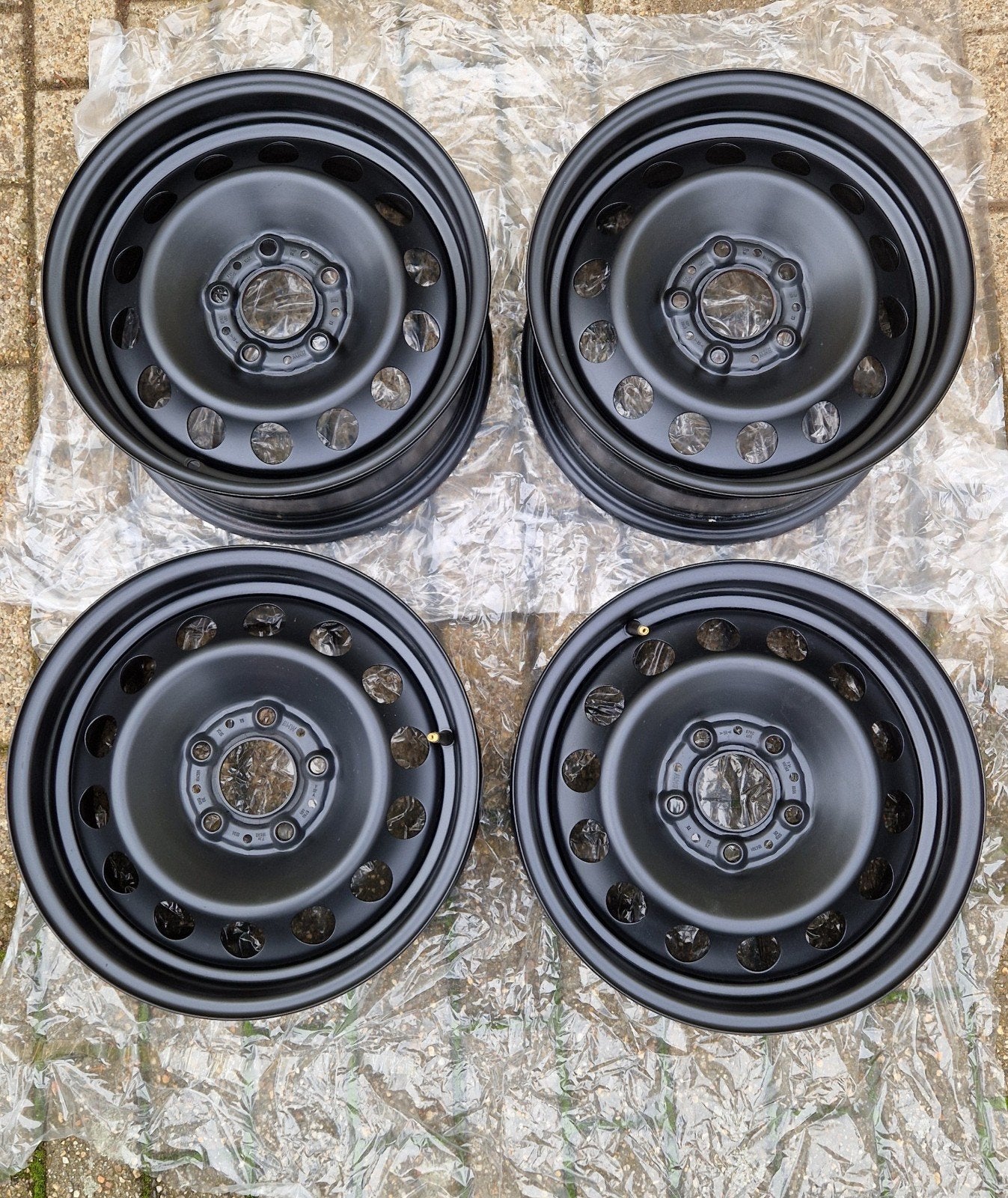 jeu de jantes en acier BMW 16" Steek 5x120, Enlèvement, Utilisé, BMW