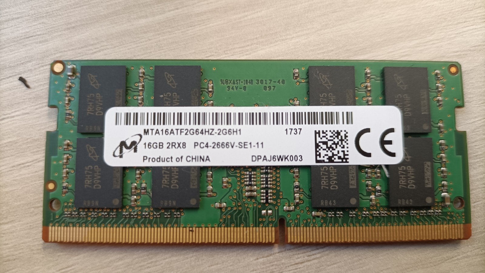 16 GB DDR4 ramgeheugen, Computers en Software, Ophalen of Verzenden, DDR4, 16 GB