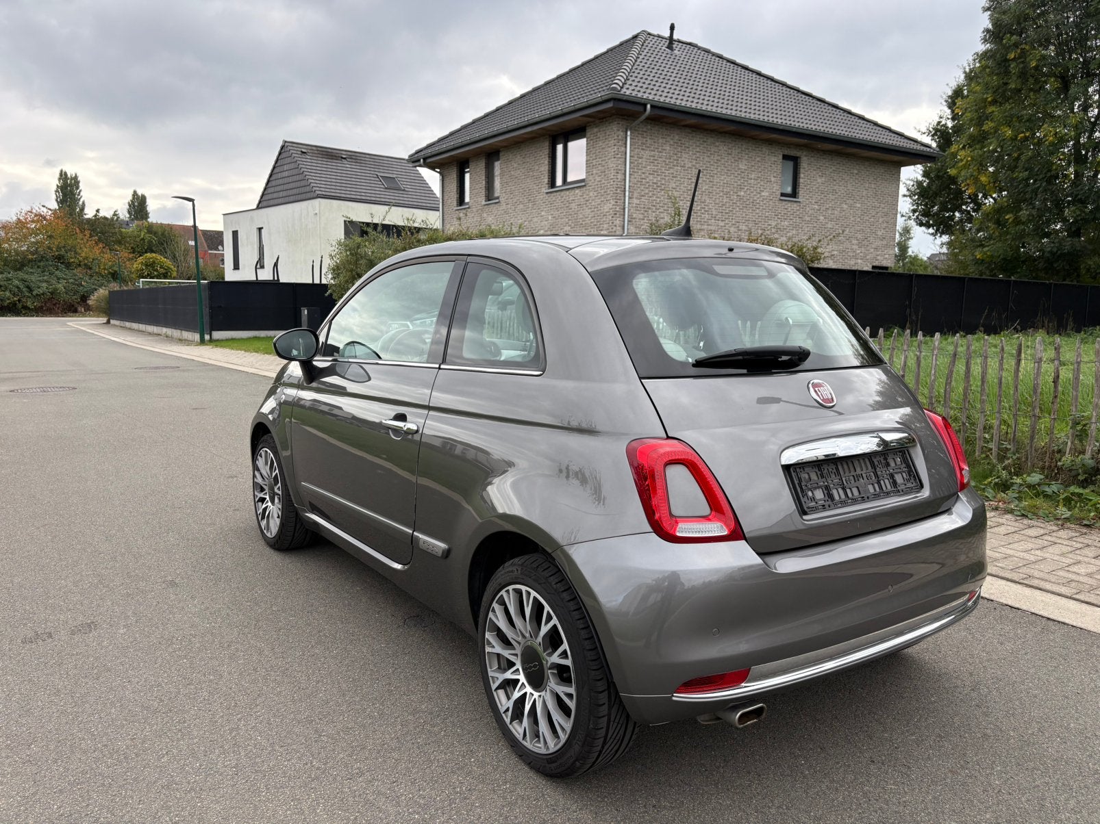 Fiat 500 1.2 benzine##55000km#Carplay#NavI#Bluetooth#airco, Autos, Cuir, Achat, Garantie prolongée, Boîte manuelle