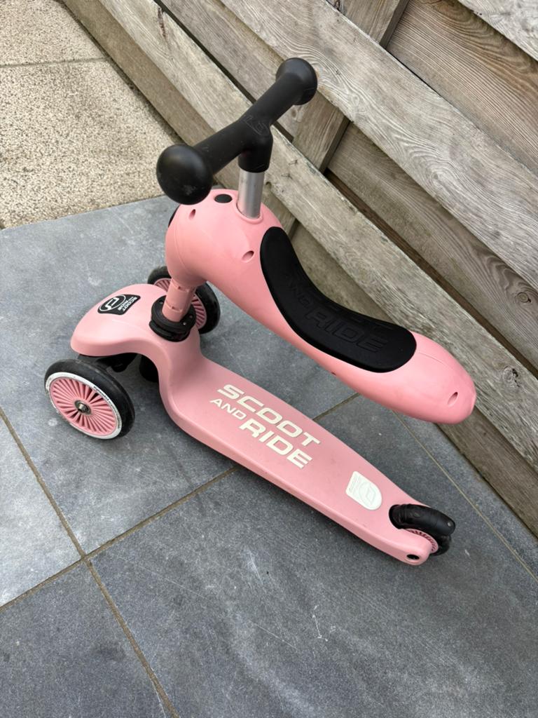Scoot and ride highwaykick, Ophalen of Verzenden, Zo goed als nieuw