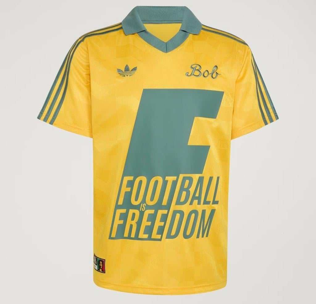 Adidas Classic Bob Marley fietsshirt, Sport en Fitness, Voetbal, Maat L, Ophalen of Verzenden, Shirt