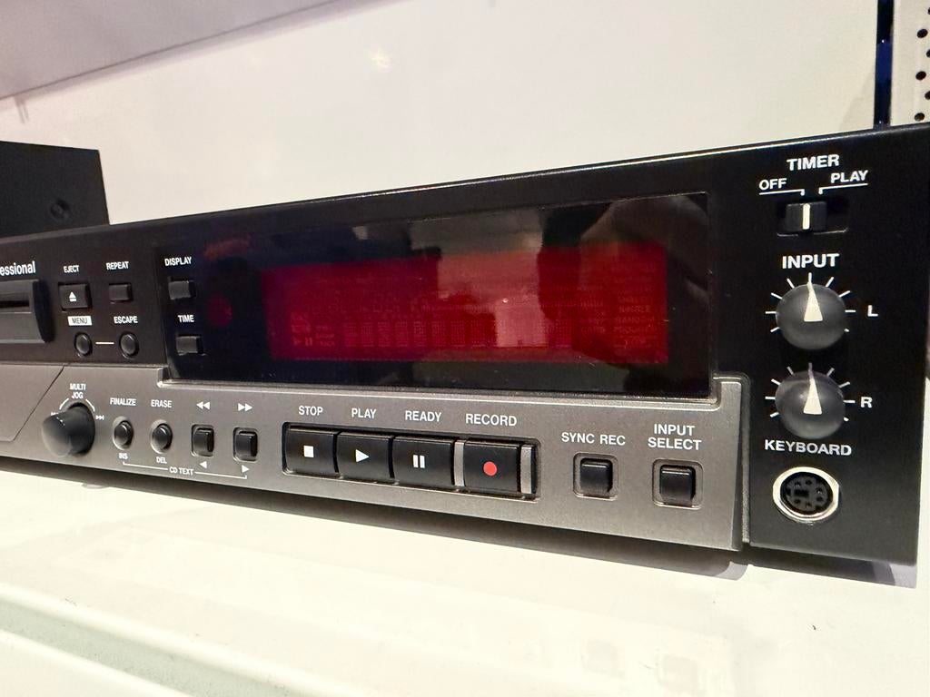 Tascam CD-RW900SL professionele CD-Recorder als nieuw, Ophalen of Verzenden, Zo goed als nieuw, Audio