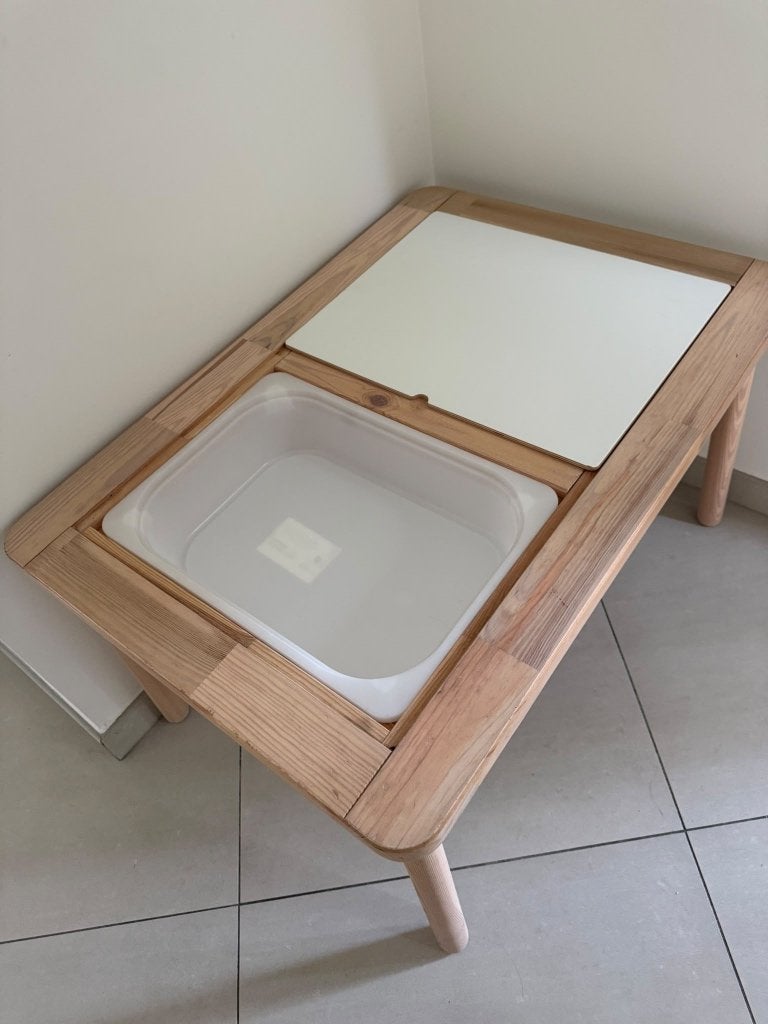 Speeltafel Ikea FLISAT met TROFAST bakken, Kinderen en Baby's, Ophalen, Gebruikt, Tafel(s)