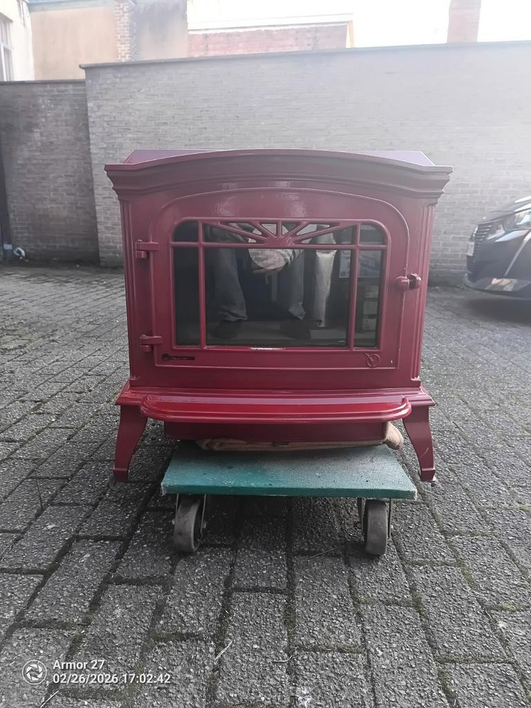 Houtkachel Bradford geemailleerde invicta, Maison & Meubles, Poêles, Enlèvement, Poêle à bois