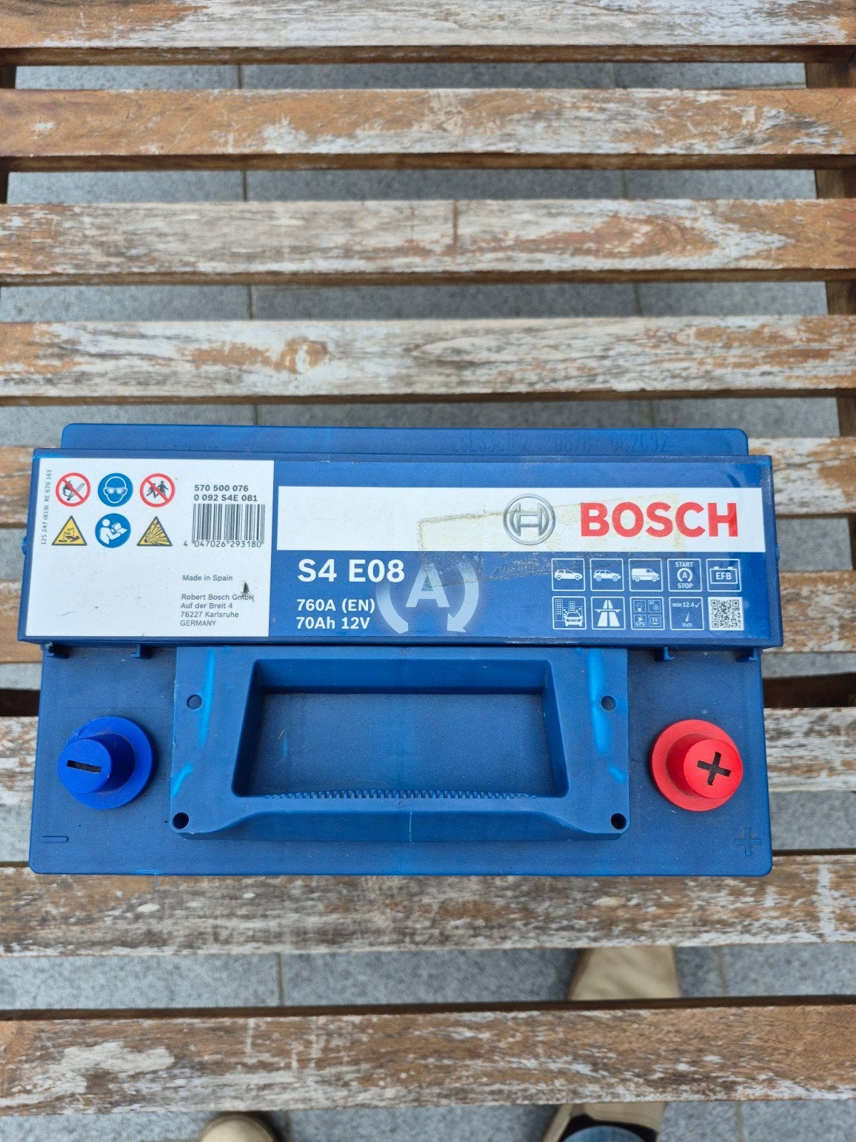 accu Bosch start stop, Auto-onderdelen, Ophalen