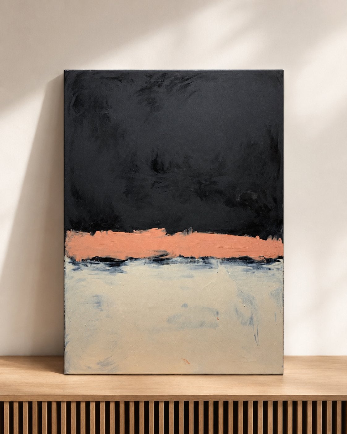 Peinture acrylique sur toile, Antiek en Kunst, Kunst | Schilderijen | Abstract, Ophalen of Verzenden