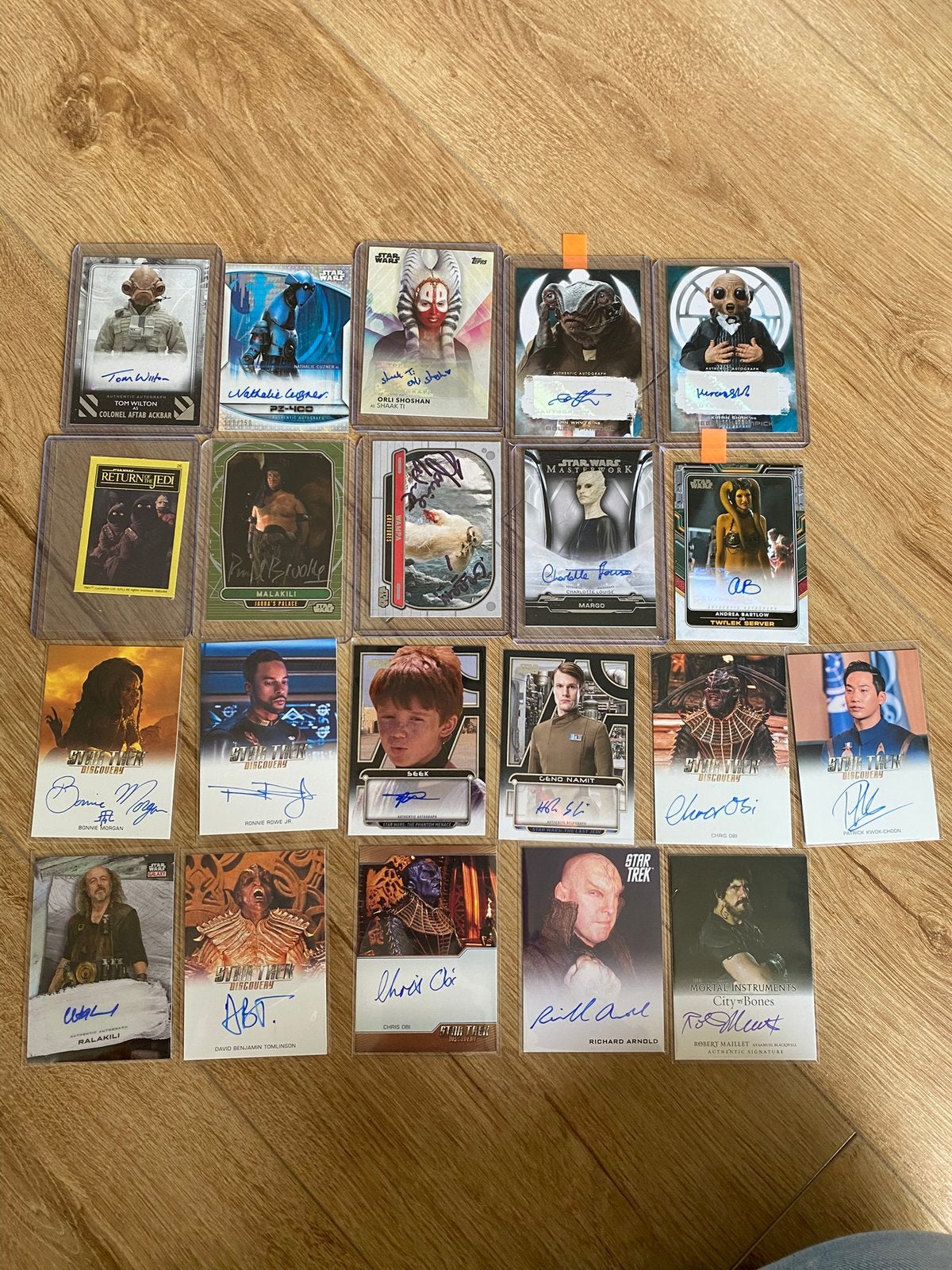 Handtekening kaarten/autograph topps, Verzamelen, Ophalen of Verzenden, Zo goed als nieuw
