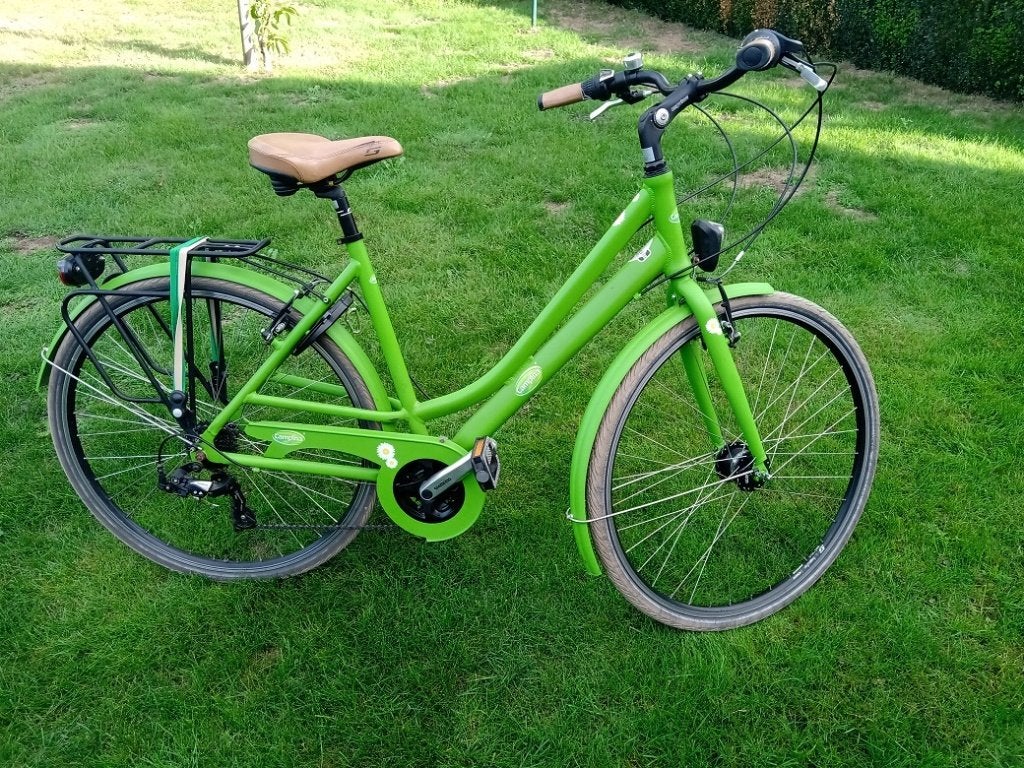 Mooie damesfiets 28" wielen - nagezien, Ophalen, Velgrem, Versnellingen, Zo goed als nieuw